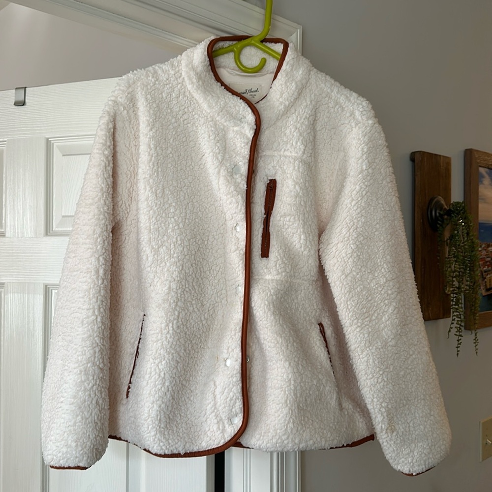 White fleece